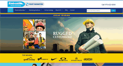 Desktop Screenshot of embroidme-loveland.com